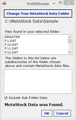 MetaStock Pattern Recognition Scanner Setup