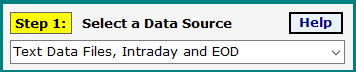 Text Data Input