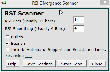 RSI-Divergence-Scanner
